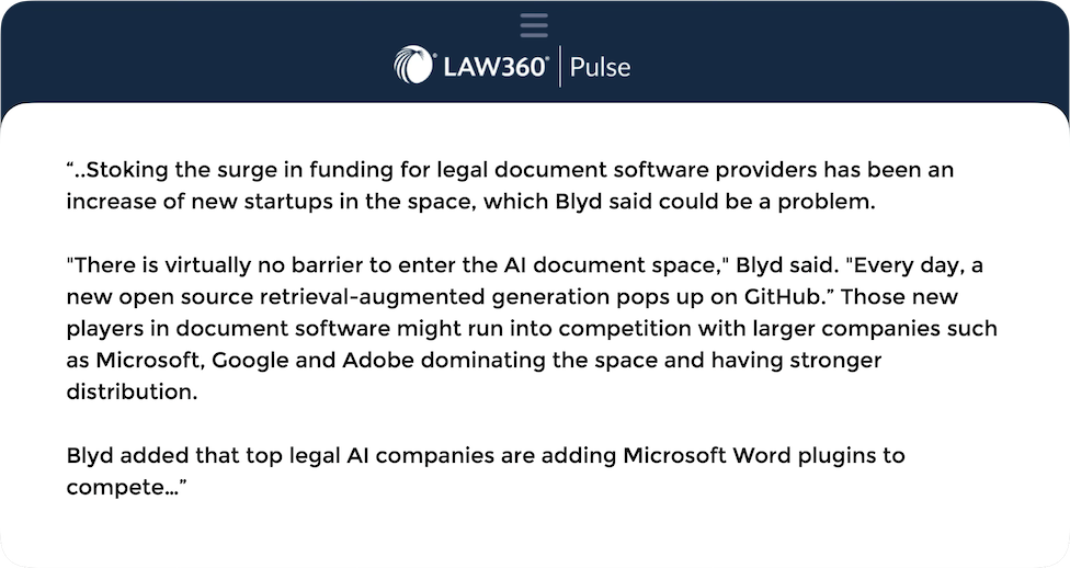 Law365 2014 Funding